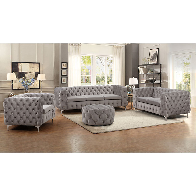 Luxury Modern Modular Living Room Sofa Velvet