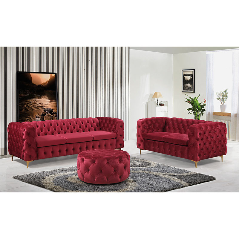 Luxury Modern Modular Living Room Sofa Velvet